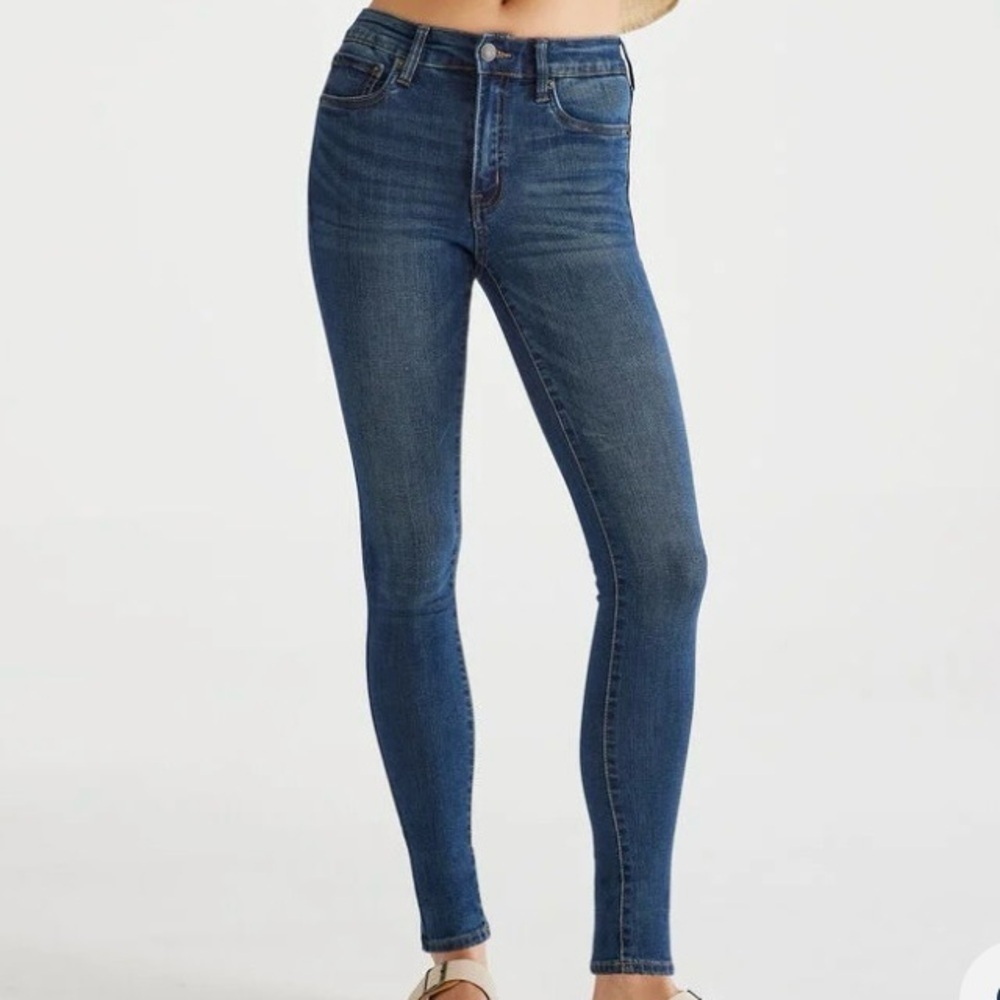 NWT Aeropostale Premium Seriously Stretchy High-Rise dark wash Jegging size‎ 2R